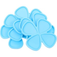 Pearl Shop 5ADET Li Epoksi Gitar Seçimi Kalıp Seti Yüksek Kalite Silikon Kolay Diy Müzik Aksesuarları Için Uygun Eğlenceli ve Anlamlı El Yapımı Seçenekler