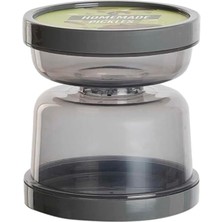 Pearl Shop Home Kum Saati Şeklinde Turşu ve Zeytin Süzme Kabı, Çok Yönlü Turşuluk Zeytinlik, Pratik Kullanım ve Temizlik Için Ideal, Mutfakta Fonksiyonel Depolama Çözümü