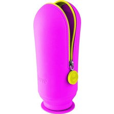 Pearl Shop Hoop Kalem Çantaşi Fosforlu Pembe