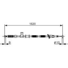 Bosch 1987477894 Arka El Fren Teli Sag 30621299 30644116 30884538