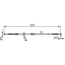Bosch 1987482297 Arka El Fren Teli Sag 4642005030 4642020570
