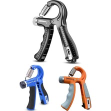 Pearl Shop El Kavrama Güçlendirici, 10-60 kg Ayarlanabilir El Kavrama Egzersizi Önkol, Yaralanma ve Stres Giderme Için El Eğitmeni, Sayma Işlevli, Kas Geliştirme Karışık Renk