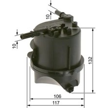 Bosch 09864B2006 Yakit Filtresi 1148119 1152193 1383736