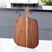 Pearl Shop Akasya Kesme Tahtası Antibakteriel Yıkanabilir Doğrama Tahtası Dikdörtgen | Yıkanabilir Akasya Kesme Tahtası, Hijyenik ve Dayanıklı Doğrama Işleriniz Için Ideal (30 * 19,8 * 1.8cm)