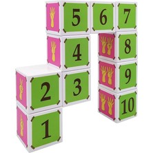 Pearl Shop Manyetik Sayılar - 10 Mıknatıslı Küp