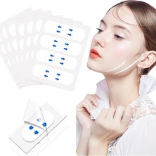 Pearl Shop Germe Bandı,görünmez Yüz Bandı - Boyun Germe Için Görünmez Terleme Önleyici Makyaj Yüz Germe Aletleri Çift Çeneyi Azaltır Generic