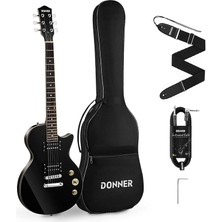 Pearl Shop DLP-124B Lp Elektro Gitar Paketi (Siyah)