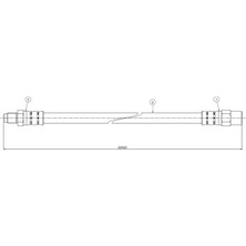 CAVO C800509A Fren Hortumu On 3432115615 34321156157 34321159891