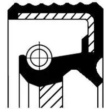 CORTECO 12012250B (82012250) Eksantrik Mili Kecesi 406752 638185 638186