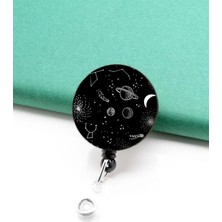 Pearl Shop Galaksi Takım Yıldızı Yoyo Yaka Kartığı Yoyo Kartlık - YOY0085