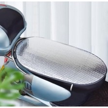 Pearl Shop Su Geçirmez Motosiklet Sele Güneşliği - Motosiklet Koltuk Koruyucu, 60 x 35 cm