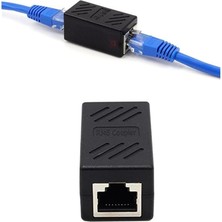 Pearl Shop 1 Portlu Ethernet Splitter, Çift Lan Kablosu, Ethernet Bölücü, RJ45 Dişi Adaptör Konnektörü
