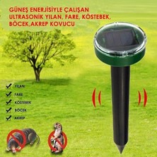 Pearl Shop Solar Güneş Enerjili Akrep,köstebek,yılan Fare Kovucu 900 Etkili Yuvarlak