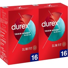 Pearl Shop Yakın Hisset Slim Fit 32'li Prezervatif