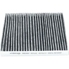 Pearl Shop Karbonlu Polen Filtresi Vw Polo 1.4 Tdi 2001-2009 ile Uyumlu