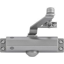 Kapı Hidroliği 300 Serisi Dar Tip Montaj Ayarlı (2-4) (40-80 Kg) Kapı Yayı, Gümüş