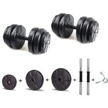 Pearl Shop 36 kg (2x 18KG) Dambıl Seti Siyah