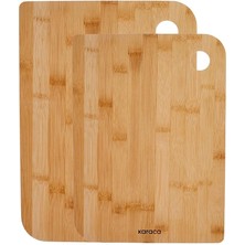 Pearl Shop Azur 2'li Bambu Kesme Tahtası