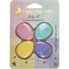 Pearl Shop Rubycell Parmak Makyaj Süngeri - Mini Puf Kapatıcı Pudra Süngeri - 118