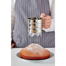 Pearl Shop Paslanmaz Çelik Tetikli Un Eleme Aparatı, Un Eleği, Un Eleyici | Yenilikçi Paslanmaz Çelik Tetikli Un Eleme Aparatı - Mükemmel Un Eleği ve Eleyici Ürün!