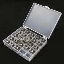 Pearl Shop Masura Kutusu Içinde 25 Adet Ev Tipi Makineler Için Metal Masura