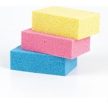 Pearl Shop Boya Süngeri Küçük 3'lü Paket - Karışık Renkli