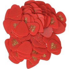 Pearl Shop Ball P09108RD 0.46MM Ince Selüloz 1 Adet Gitar Penası Kırmı