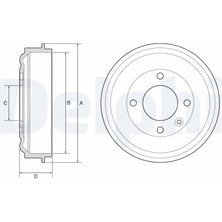 Delphi BF638 Fren Kampanasi 9821572480