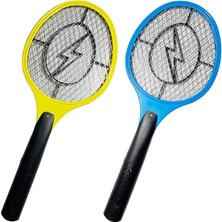 Pearl Shop 1 Adet Pilli Sinek Raketi, Sivrisinek Öldürücü, Elektrikli Sineklik Aleti - Piller Dahil Değildir