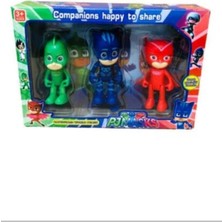 Pearl Shop 3'lü Pijamask Figür Oyuncak Seti BAMBMNM144