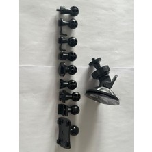 Pearl Shop Araç Kamera Tutucu Vantuslu Üniversal Araç Kamera Tutucu Çok Uçlu Araç Kamera Tutucu