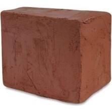 Pearl Shop Kırmızı Kil Seramik Heykel Pano Torna Oyun Çamuru 5 Kilo