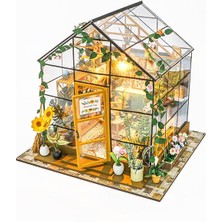 Pearl Shop Sera Maket Seti, LED Aydınlatmalı, Dıy Maket Seti, Kendin Yap