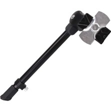 Pearl Shop 1 Bilgisayar Ayak Desteği Bisiklet Arka Montaj Yan Destek Bisiklet Park Rafı Alüminyum Ayaklık Bisiklet Tekme Standı Ayarlanabilir Stand Yan Duruş Dağınık Boncuklar Aksesuarlar