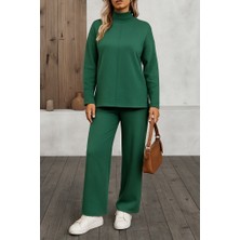 Giyimodam Kadın Uzun Kollu Triko Ikili Takım