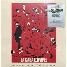 Plak İstasyonu La Casa De Papel Soundtrack (Dünyada 250 Adet Basılan Limitli Baskı - 000094 Numaralı Baskı) Şeffaf Renkli Double LP Plak