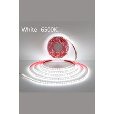 Demir Led 220 Volt Şerit LED Dim Edilebilir 10 cm De Bir Kesilebilir Beyaz IP20 Şerit LED (10 Metre)