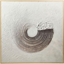 Matmel Deco Zoe Tablo - Ekru - 100X100 cm