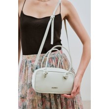 Manuka Etre Bağlama Detaylı Çanta Ice Blue