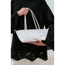 Manuka Bonnıe Bağlama Detaylı Çanta Marshmallow