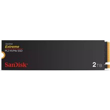 Sandisk Sandısk Extreme Nvme Pcıe Gen 4 SSD 2tb
