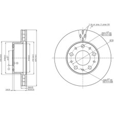 MGA 50428 Fren Diski On 51740246 (2 Adet Fiyatıdır)