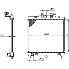 Oris BKI005016 Motor Radyatoru 2531007000 2531007011