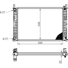 Oris BFR080022 Motor Radyatoru 1141491