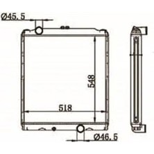 MGA 80757 Motor Radyatoru ME292313