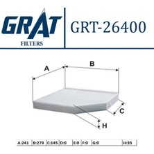 Grat 26400 Polen Filtresi 8K0819439