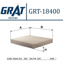 Grat 18400 Polen Filtresi 87139YZZ16