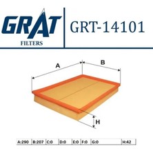 Grat 14101 Hava Filtresi 835626