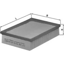 Mahle LX343 Hava Filtresi 13721730449 13721730946 13721738462