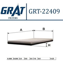 Grat 22409 Polen Filtresi 6388350047